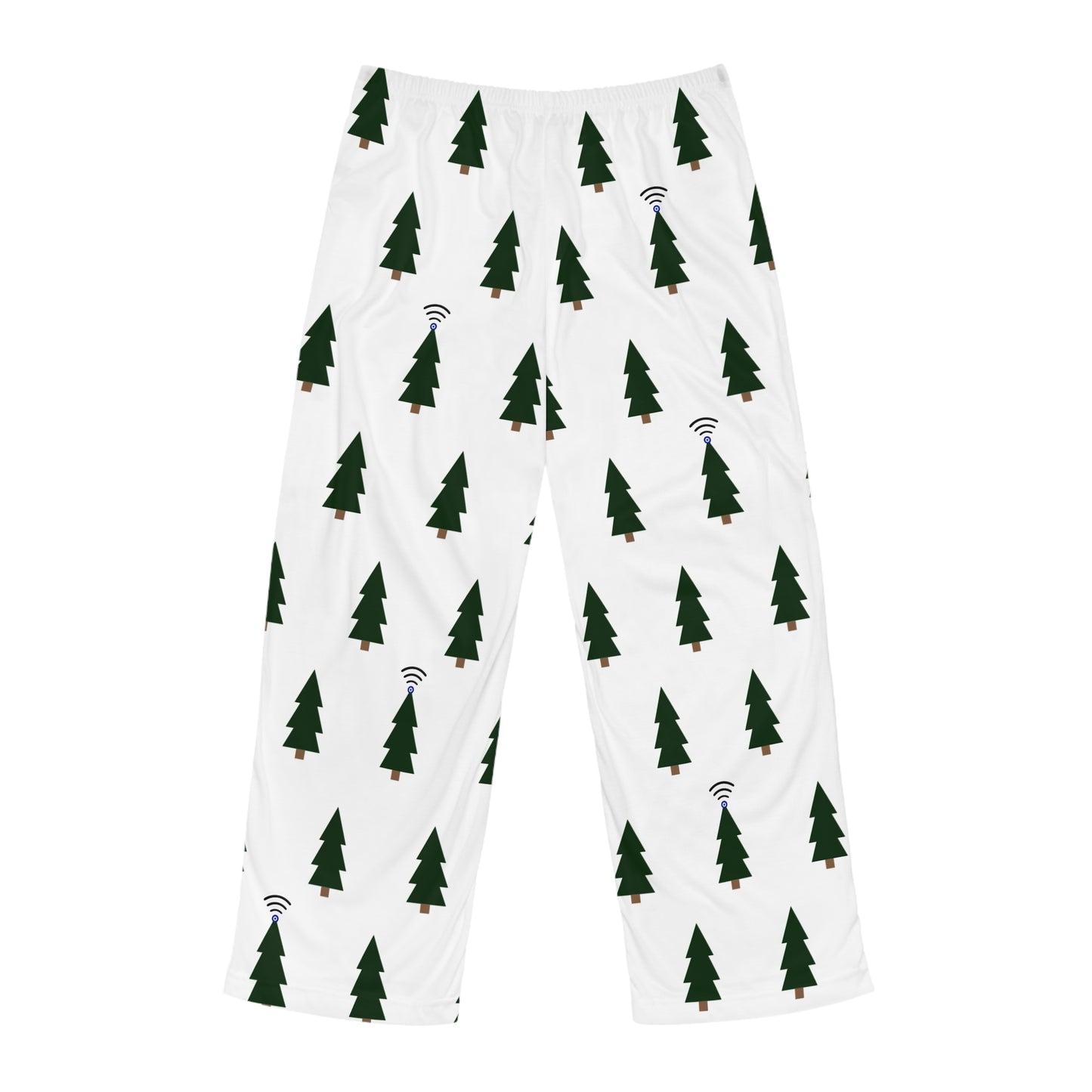 Ajs Wifi Christmas Pajamas (White)