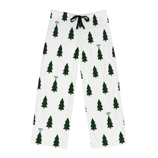 Ajs Wifi Christmas Pajamas (White)